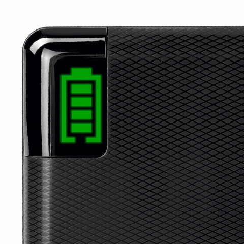 Аккумулятор внешний 20000 mAh SONNEN POWERBANK Q60P БЫСТРАЯ ЗАРЯДКА, 2USB, литий-полимерный