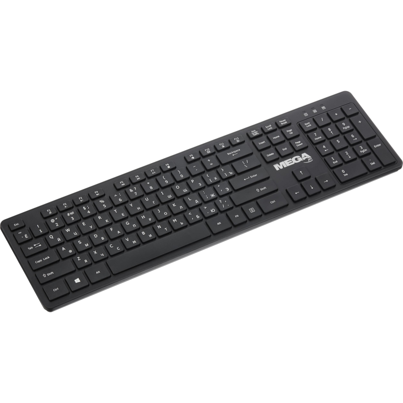 Клавиатура ProMega jet WK001 USB WLS radio/1 ААА/черный