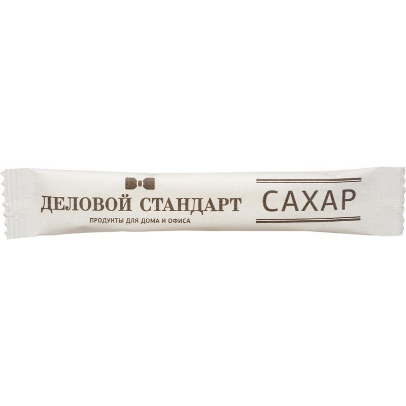 Сахар порционный Деловой стандарт в стиках 250 штук в упаковке по 4 г