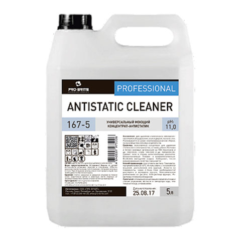 превью Промышленная химия Pro-Brite  ANTISTATIC CLEANER 5л (167-5)