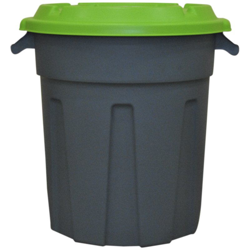 превью Бак для мусора уличный InGreen, с крышкой, 80л
