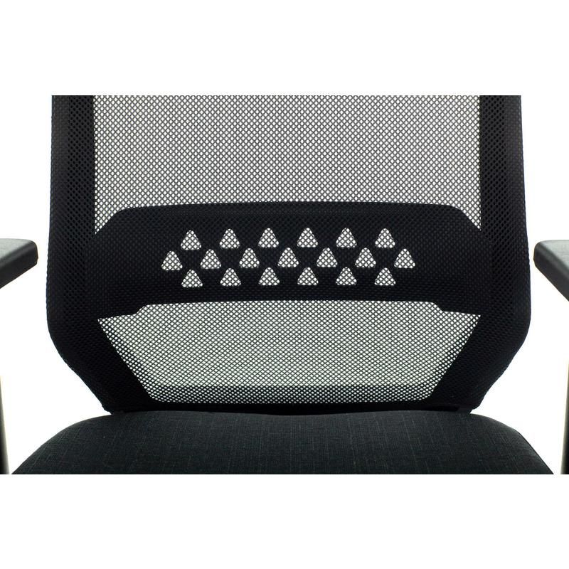 Кресло для руководителя Easy Chair 663 ТC черное (сетка/ткань, пластик)