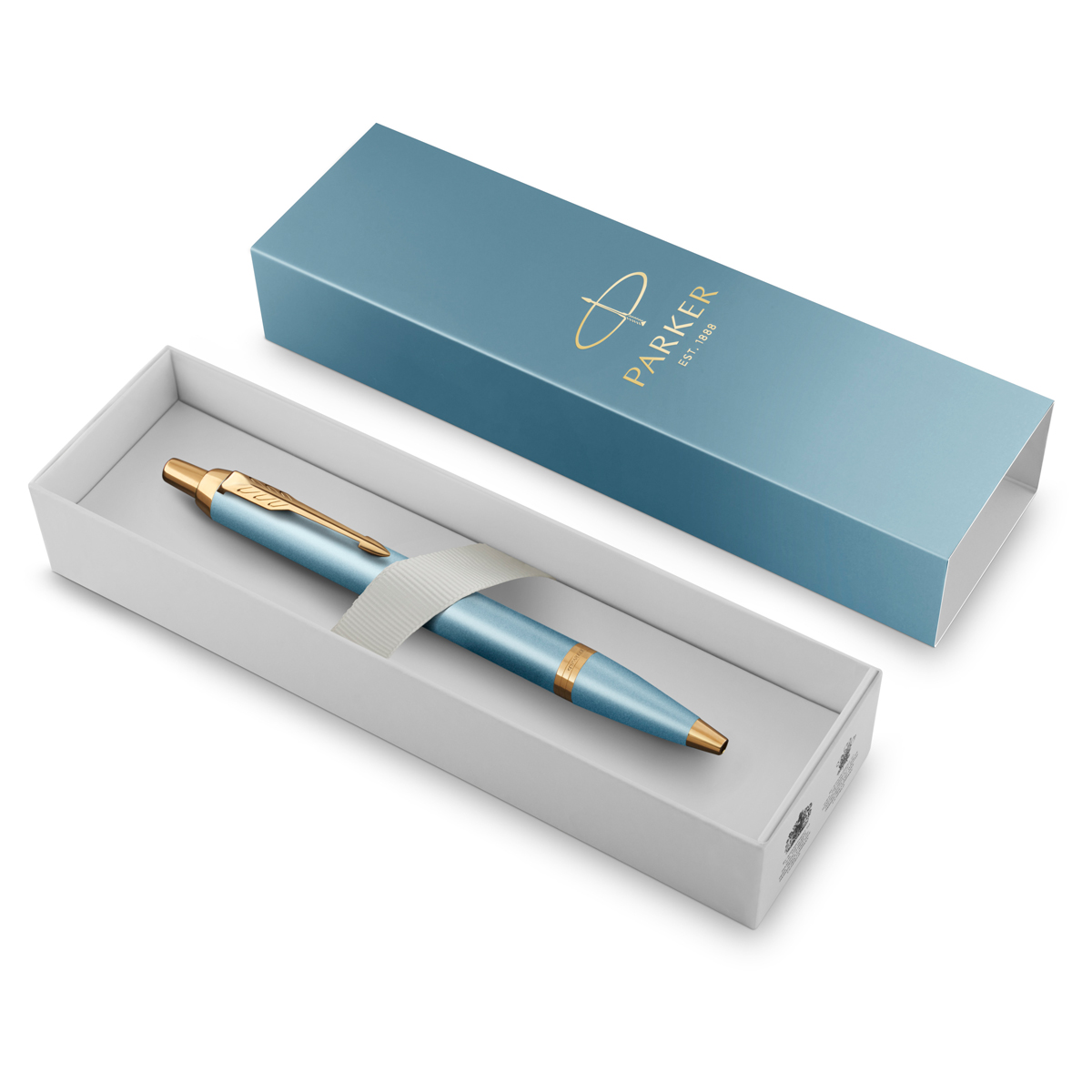Ручка шариковая Parker «IM Rituals GREEN Gradient GT» синяя, 1.0мм, кнопочн., подарочная упаковка
