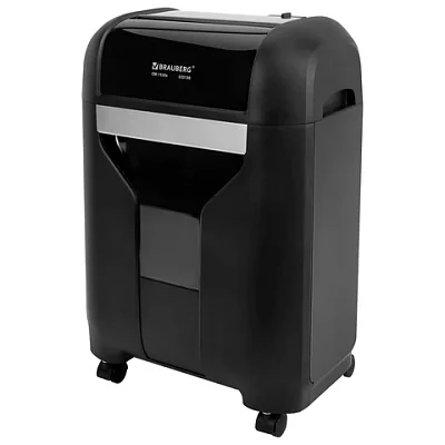 Уничтожитель (шредер) BRAUBERG PROFESSIONAL CM-1520x, «Heavy Duty», 4 уровень секретности, 4×28 мм, 15 листов, корзина 20 литров