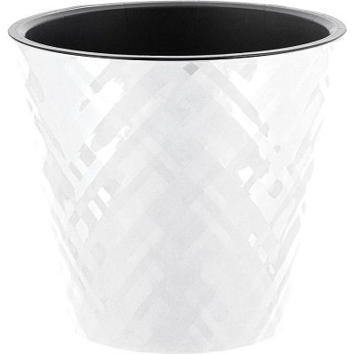Горшок для цветов InGreen Manhattan D190мм,  3.3л c дренаж встав белосн