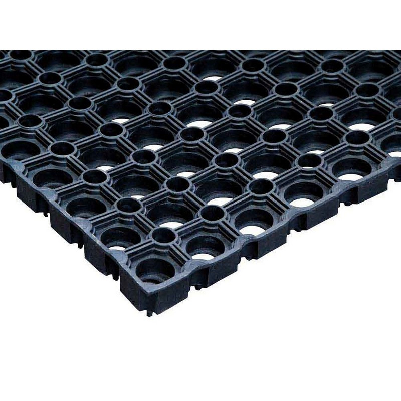 Резиновое покрытие универсальное Velcoc Rubbersell 10.055 (1000×1500×25мм, черный)