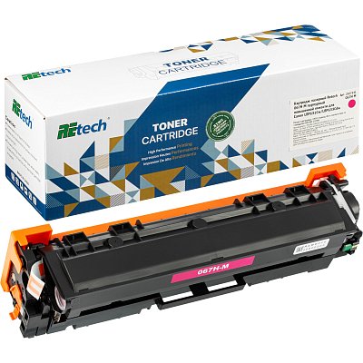 Картридж лазерный Retech 067H M пур. пов. емк. для Canon LBP631Cw/LBP633Cdw
