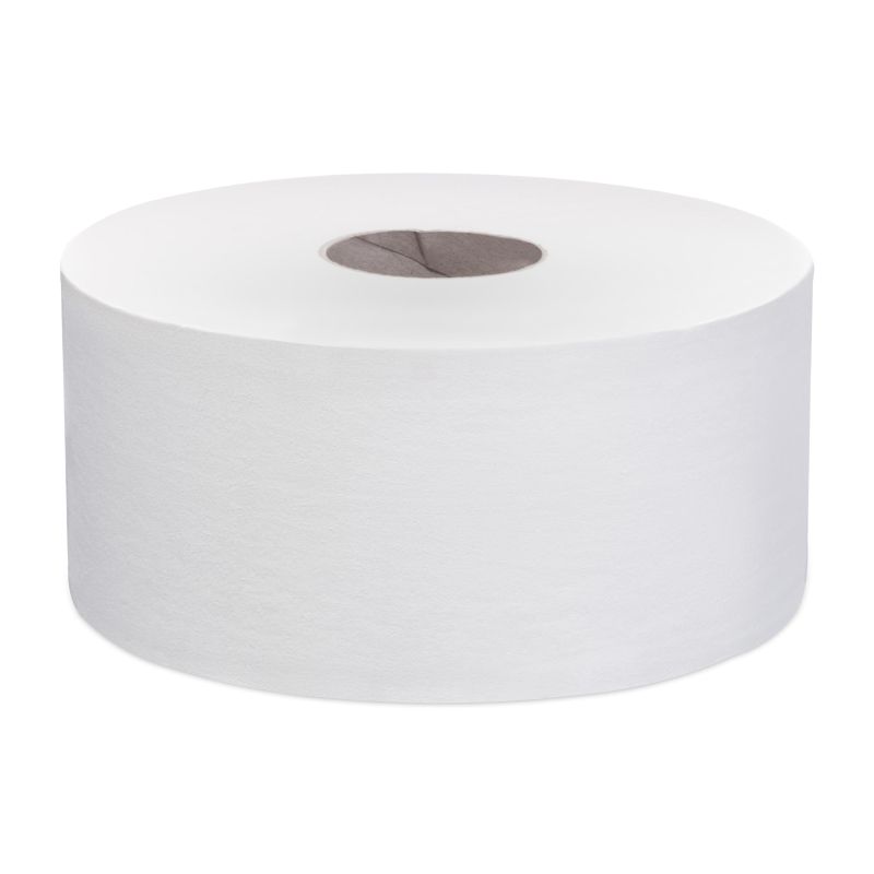 Бумага туалетная д/дисп Focus Eco Jumbo 1сл бел цел 450м 12рул/уп 5050785