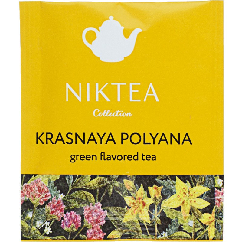 Чай NIKTEA Красная Поляна зелен. 25 пакx1.75гр/уп
