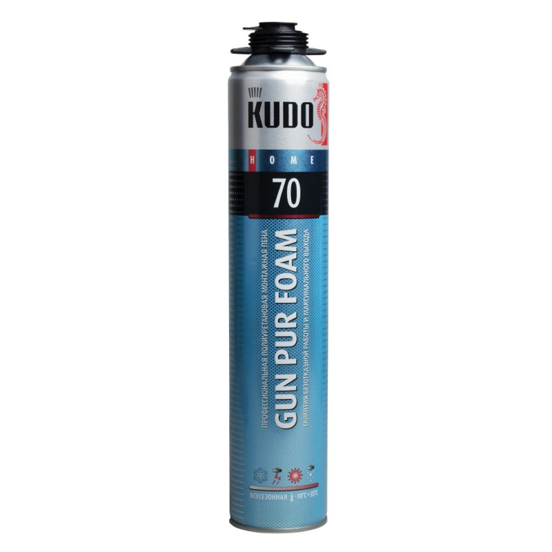 превью Пена монтажная проф KUDO Home 70, всесезонная, 1000 мл/950 г (229480)