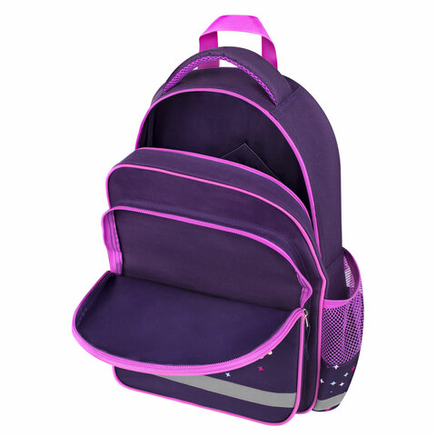 Рюкзак ПИФАГОР SCHOOL, 1 отделение, 3 кармана, «Leapfrog», 38×28×14 см