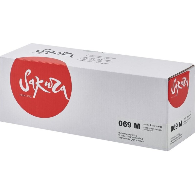 превью Картридж лазерный Sakura 069M пур. для Canon LBP673Cdw/MF752Cdw/MF754Cdw