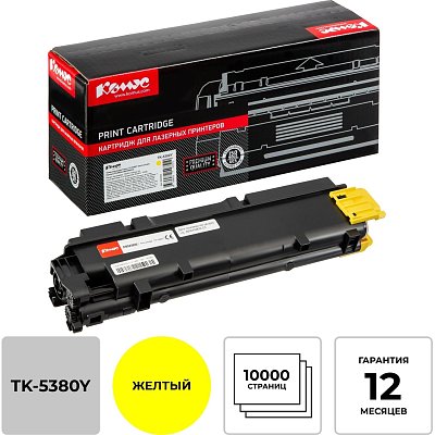 Тонер-картридж Комус TK-5380Y жел. для Kyocera PA4000cx/MA4000cix