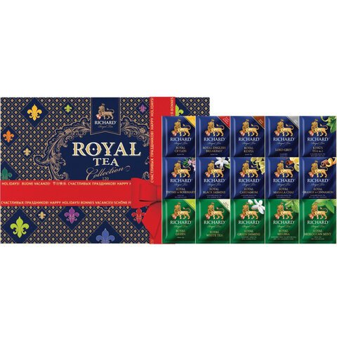 Чай Richard Royal Tea Collection ассорти 120 пакетиков