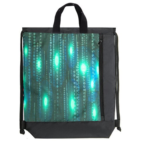 Мешок для обуви ЮНЛАНДИЯс ручкамибоковой карман на молнии46×36 см«Matrix»271068