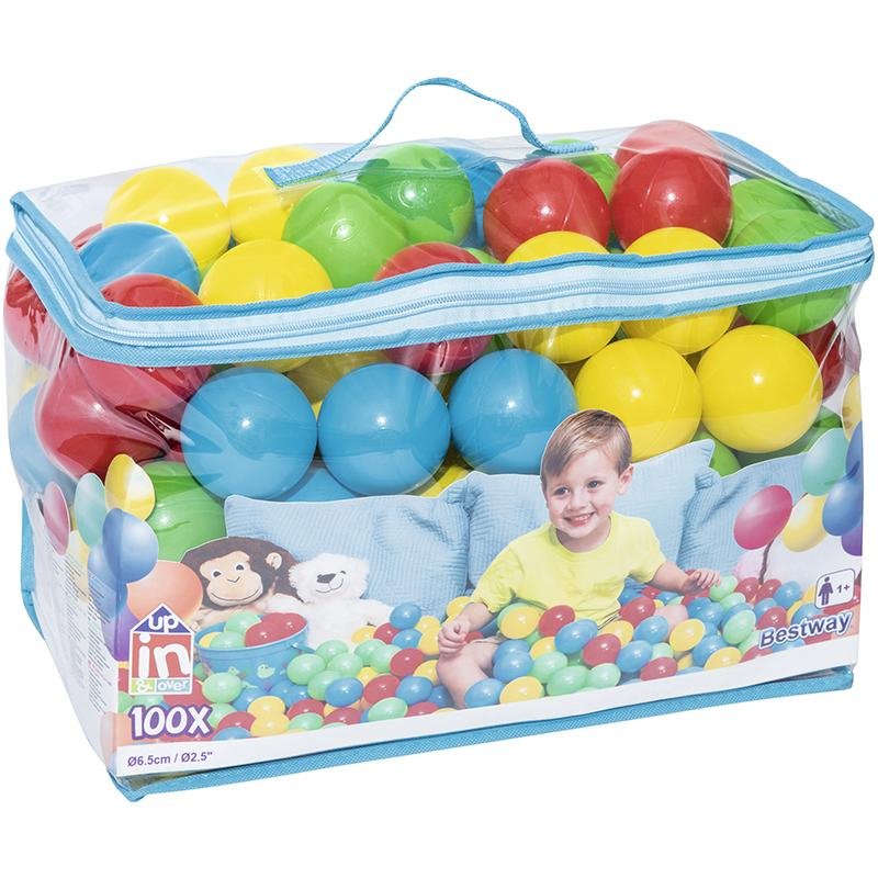 Шарики для игр, 100шт/уп, 6.5см, Bestway 52027, 003754