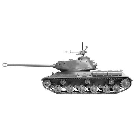 Модель для сборки ТАНК «Тяжелый советский ИС-2», масштаб 1:72, ЗВЕЗДА, 5011