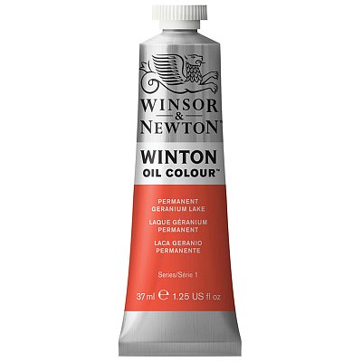 Краска масляная художественная Winsor&Newton «Winton», 37мл, туба, герань, перманентный