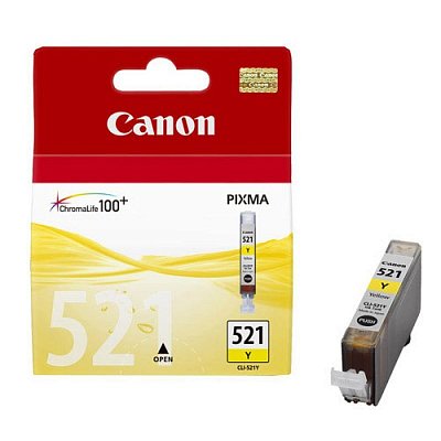Картридж струйный Canon CLI-521Y   2936B004