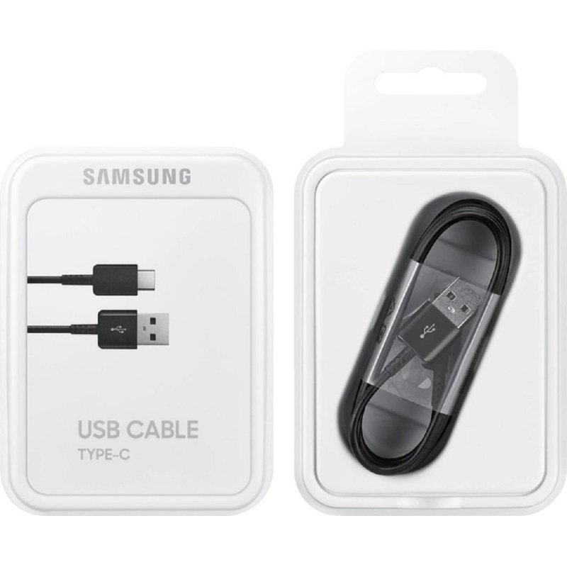 Кабель Samsung (EP-DG930IBRGRU) USB-C - USB 2.0, 1.5м, 2А, черный
