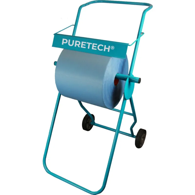 Материал протирочный нетканый Puretech 60г/м2 синий 36.5×32см 1000л W60375