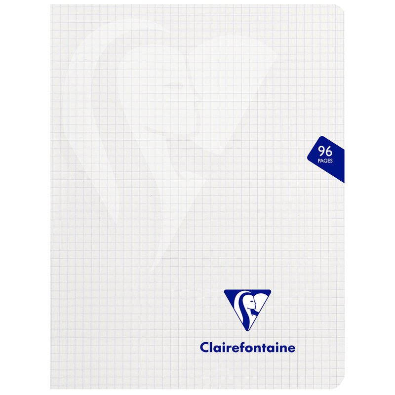 превью Тетрадь 48л., 170×220мм, клетка Clairefontaine «Mimesys», 90г/м2, пластик. обложка, белая