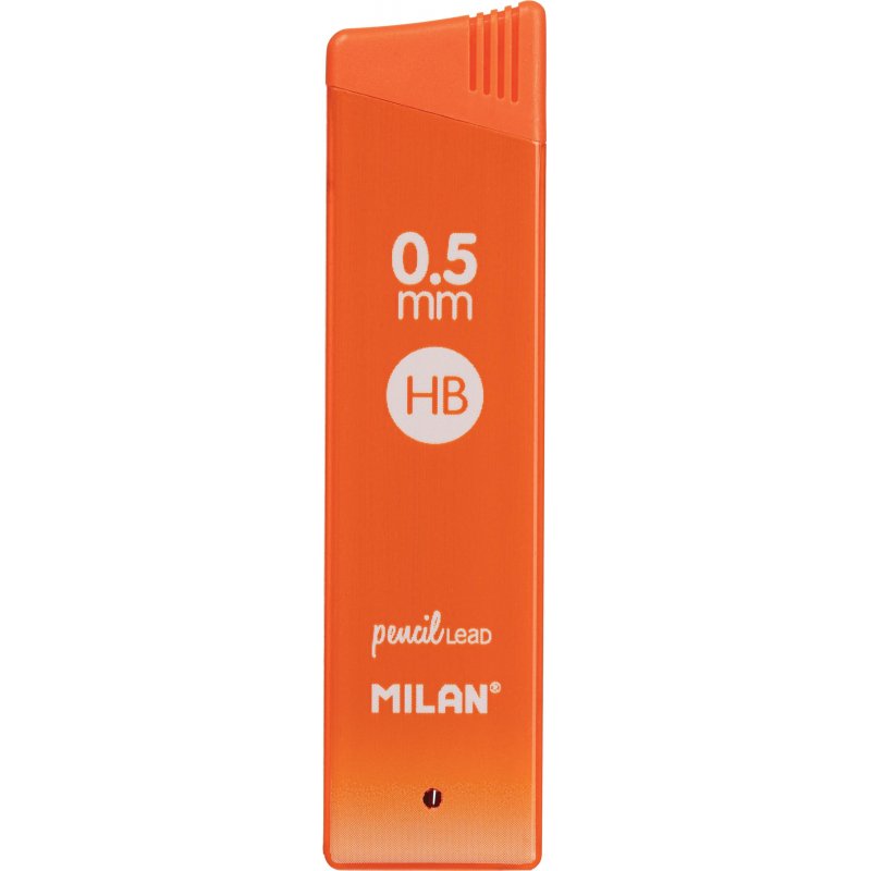 Стержни микрографические Milan HB 0.5 мм (12 грифелей в упаковке)