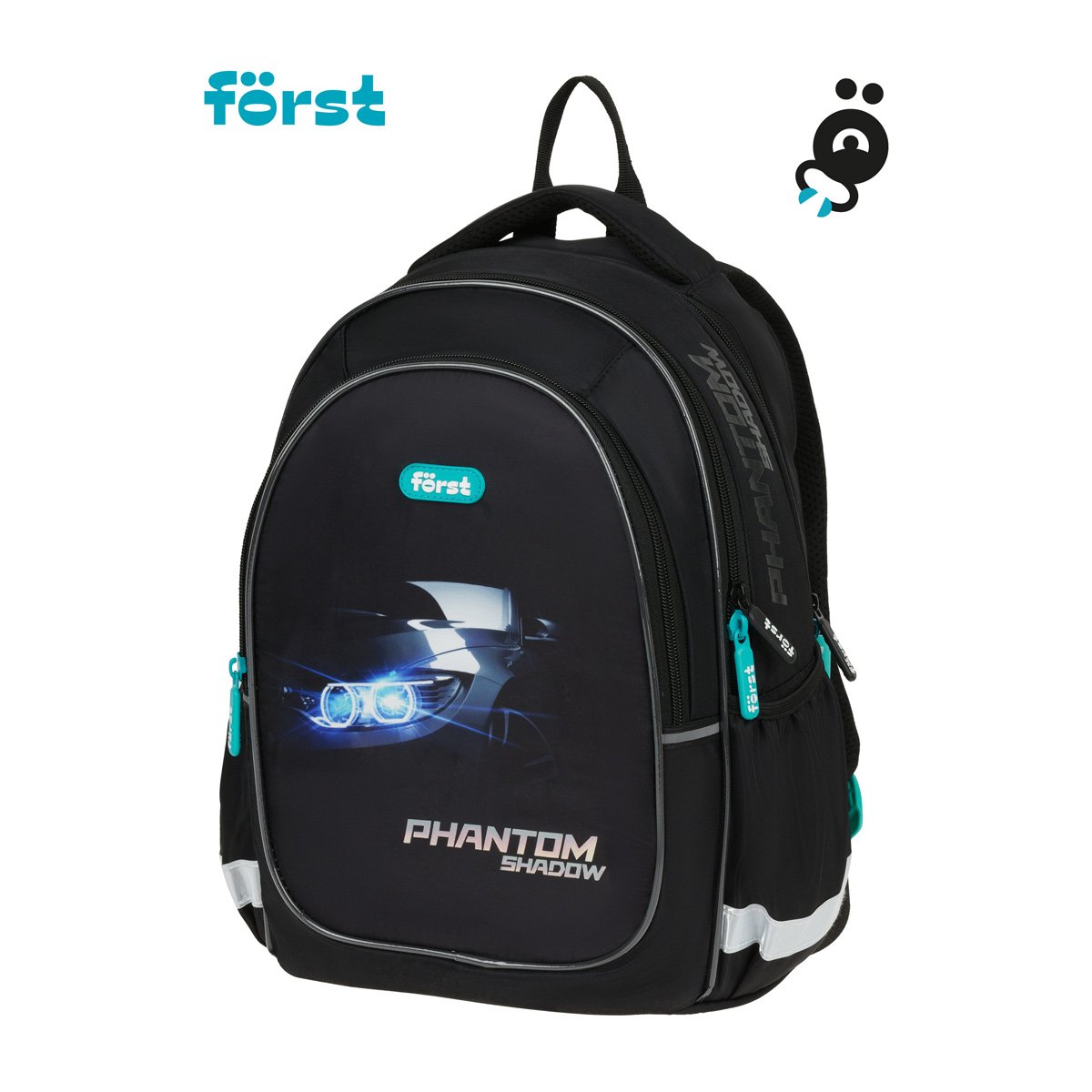 Рюкзак Först F-Cute «Phantom» 37×29×17 см, 3 отделения, 2 кармана, эргономичная спинка