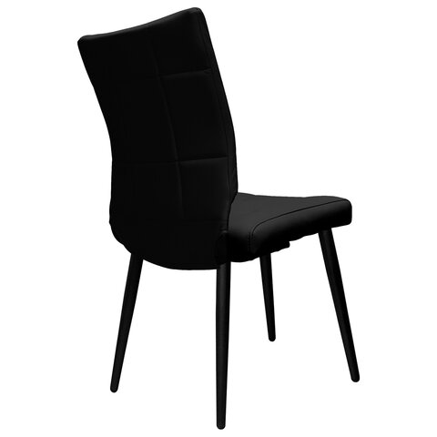 Стул BRABIX Novita CF-060экокожа чернаякаркас металлический усиленный черный532781