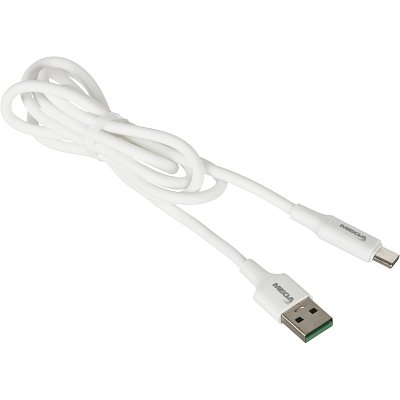 Кабель ProMega U28, 2.4A, 1м, USB - Type-C, TPE, силикон, белый