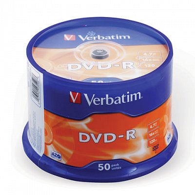 Носители информации Verbatim DVD-R43548