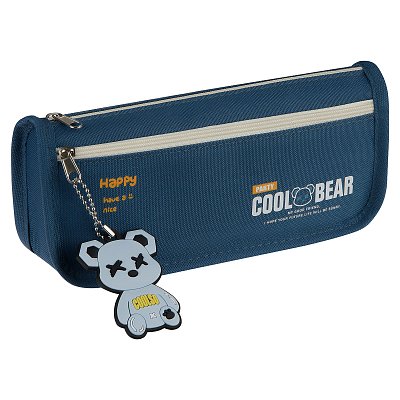 Пенал мягкий 210×100×50 MESHU «Color Bear», полиэстер