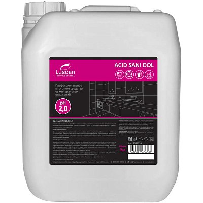 Профхим сантех кисл гель д/удален налет-ржавч Luscan Prof/Acid SANI Dol, 5л