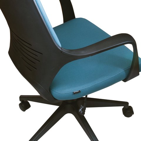 Кресло офисное BRABIX PREMIUM «Prime EX-515», ткань, голубое