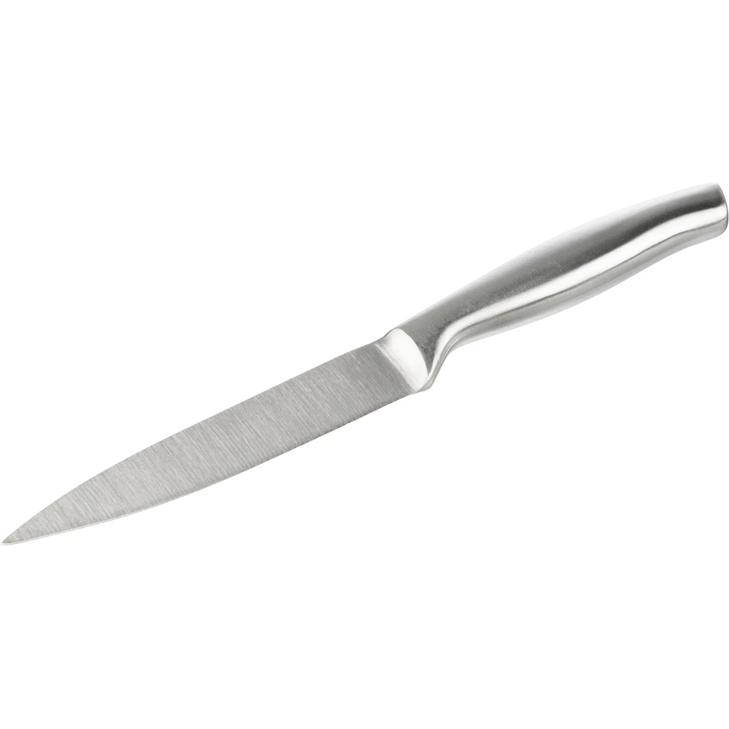 Нож универсальный лез 125мм толщ 2 мм 3Cr13 ручка матированная нерж сталь