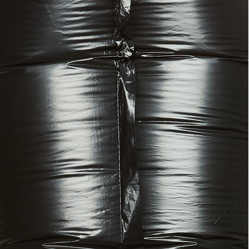 Мешки для мусора на 120 л Стандарт черные (ПВД, 25 мкм, в пачке 50 шт, 70×110 см)