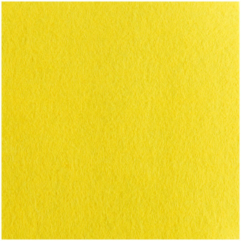 Фетр ArtSpace 50×70 см, 2мм, желтый, в рулоне
