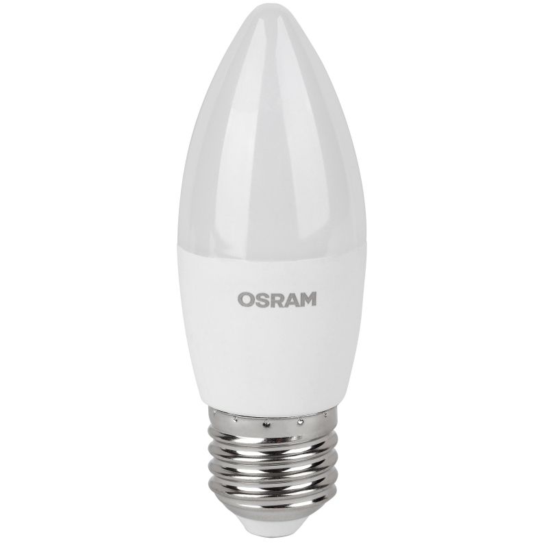Лампа светодиодная OSRAM LED Value B, 560лм, 7Вт (замена 60Вт), 3000К E27