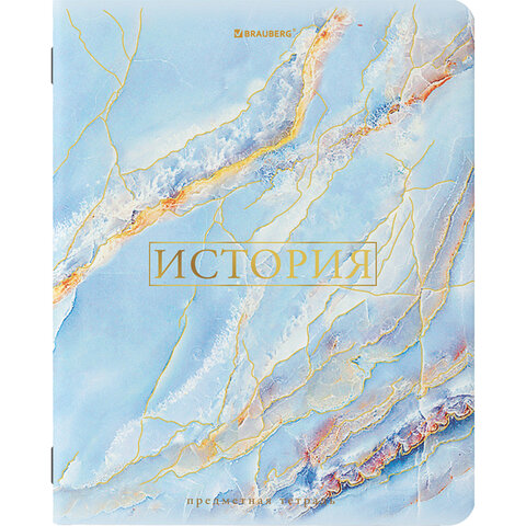 Тетради предметные, КОМПЛЕКТ 10 ПРЕДМЕТОВ, «PASTEL», 48 л., SoftTouch, фольга, 70 г/м2, BRAUBERG