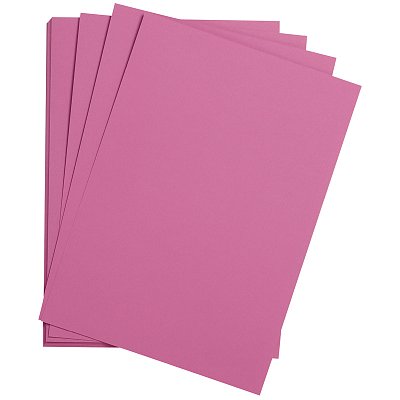 Цветная бумага 500×650мм., Clairefontaine «Etival color», 24л., 160г/м2, фиолетовый, легкое зерно, хлопок