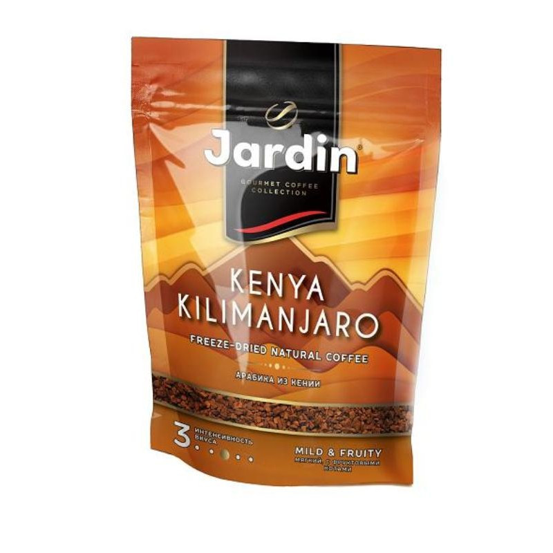 Кофе Jardin Кения Килиманджаро растворимый, пакет 150 г.