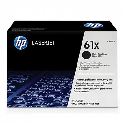 Картридж лазерный HP (C8061X) LaserJet 4100/4100N/4100DTN/4100mfp, черный, оригинальный, ресурс 10000 страниц