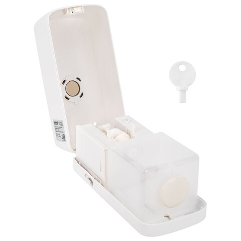 Дозатор для жидкого мыла LAIMA PROFESSIONAL PREMIUM, НАЛИВНОЙ, СЕНСОРНЫЙ, 1 л, белый, ABS-пластик