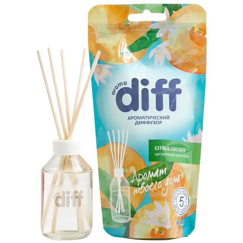 превью Аромадиффузор Aroma Harmony Цитрусовый коктейль 50 мл