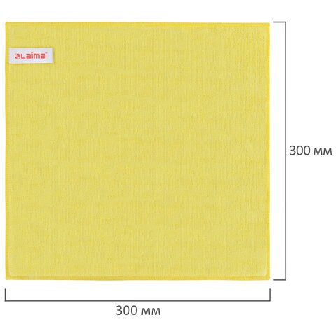 Салфетка из плотной микрофибры 30×30 см «MULTI PACK PRO COLOUR 30»КОМПЛЕКТ 4 шт. LAIMA607792