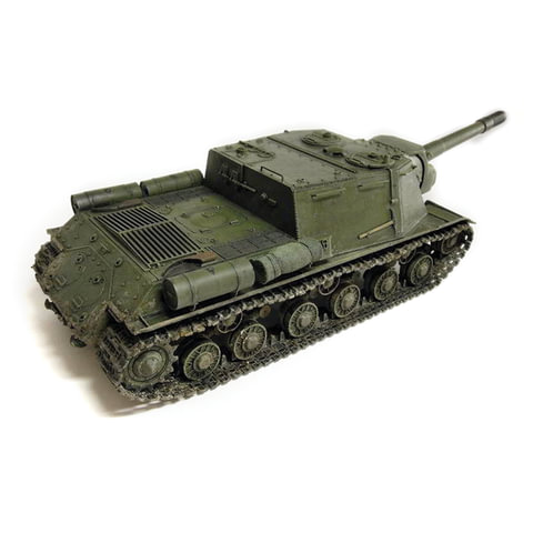 Модель для склеивания САУ советская ИСУ-152 «Зверобой», масштаб 1:35, ЗВЕЗДА, 3532
