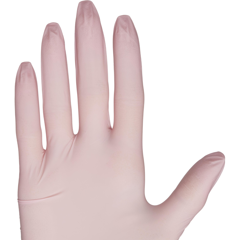Перчатки нитрил., н/с, н/о,3.5гр./шт, роз. FOXY-GLOVES L 50п/уп ШК5515/08638