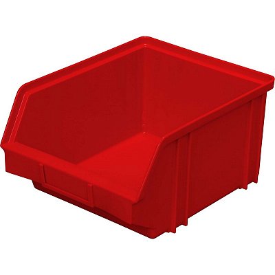 Ящик (лоток) универсальный полипропиленовый 290×230×150 мм красный
