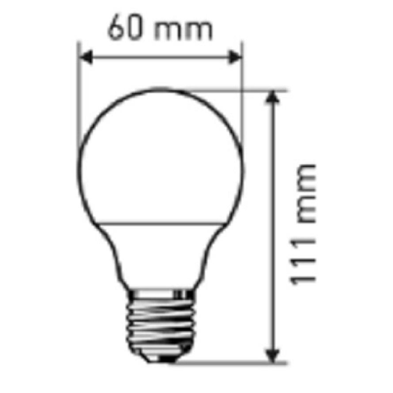 Лампа светодиодная ЭРА LED 12 Вт E27 грушевидная 6500 К холодный белый свет