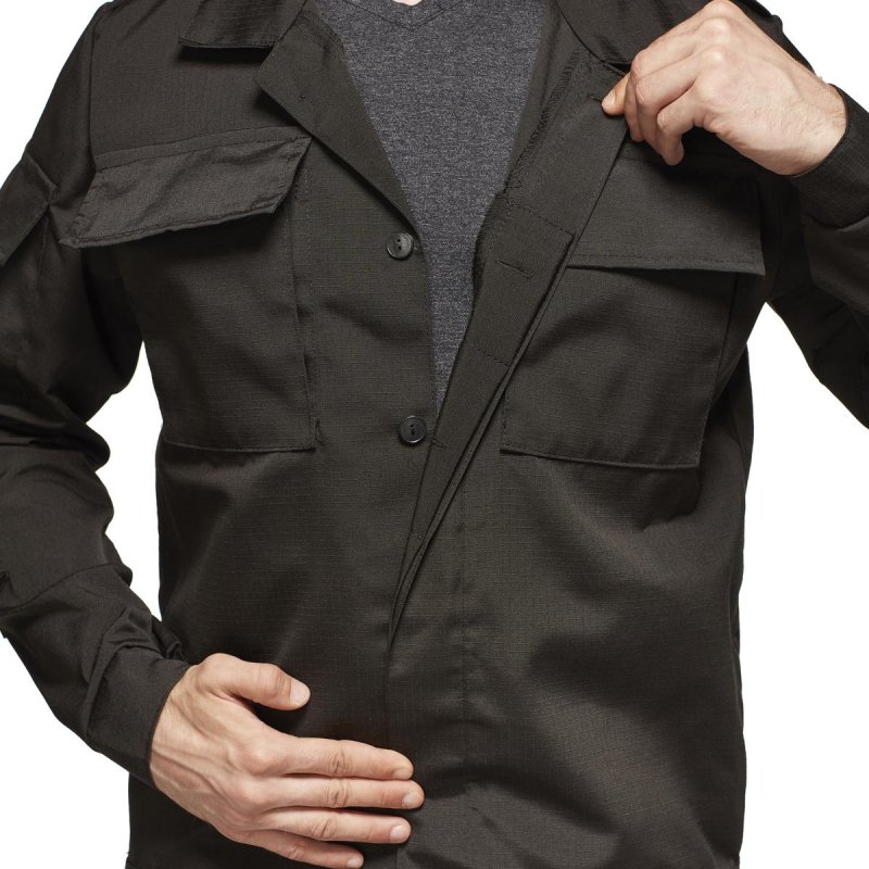 Костюм охранника ло32-КБР черный (60-62) 182-188